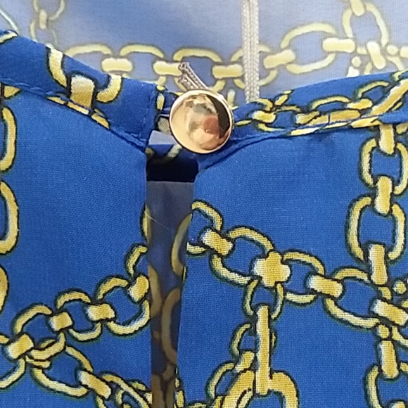 COPY - NWT Jennifer Lopez flowy sheer blouse 3/4 sleeve - Picture 5 of 13